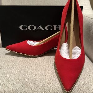 Coach Jackie Suede Pump